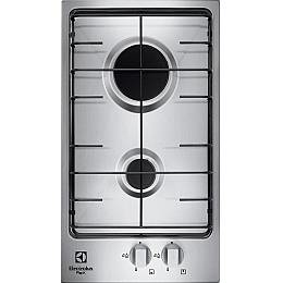 Electrolux PQX320V piano cottura Stainless steel Da incasso Gas 2 Fornello(i)