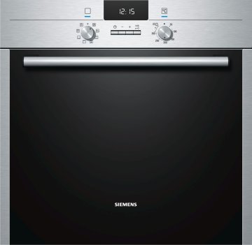 Siemens iQ500 HB63AB521J 63 L 2850 W Nero, Acciaio inox