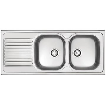 Glem Gas GL216IXDN lavello Lavello ad incasso Rettangolare Stainless steel