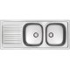 Glem Gas GL216IXDN lavello Lavello ad incasso Rettangolare Acciaio inox 2