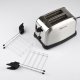 Girmi TP55 6 2 fetta/e 800 W Nero, Argento 3