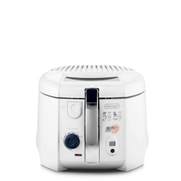 De’Longhi RotoFry Singolo Indipendente 1800 W Friggitrice Bianco