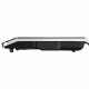 Unold 58175 piano cottura Nero, Acciaio inox Superficie piana 60 cm Piano cottura a induzione 2 Fornello(i) 4