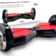 TEKK HB01 hoverboard Monopattino autobilanciante 12 km/h 4400 mAh Nero, Rosso 2