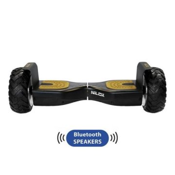 Nilox 30NXBKORBT001 hoverboard Monopattino autobilanciante 10 km/h 4300 mAh Nero, Giallo