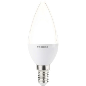 Toshiba LDC003D2760EU Lampadina a risparmio energetico Bianco 2700 K 5,5 W E14
