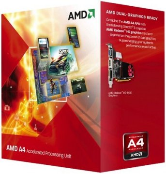 AMD A series A4-5300 processore 3,4 GHz 1 MB L2 Scatola