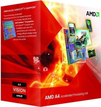 AMD A series A4-6300 processore 3,7 GHz 1 MB L2 Scatola