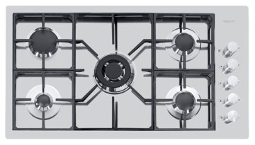 P. COTTURA S4000 92 4G+TC CENTRALE INOX - 7271032