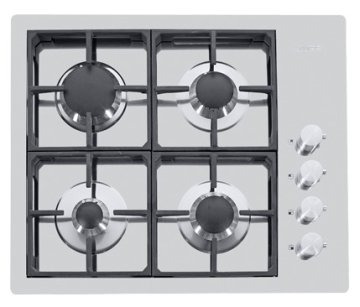 Foster 7256 032 Acciaio inox Da incasso Gas 4 Fornello(i)