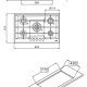 Foster KE 79.5Fwhite.SF Stainless steel Da incasso Gas 5 Fornello(i) 3