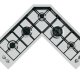 P. COTTURA QUADRA ANGOLARE 97X97 5F INOX - 7238042 2