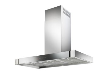 Foster S4000 Mirror 90 Cappa aspirante a parete Nero, Stainless steel 683 m³/h