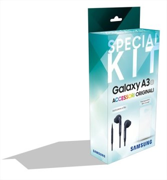 Samsung F-SPACKA3NERO cuffia e auricolare Cablato In-ear Musica e Chiamate Nero