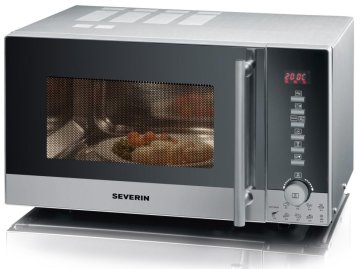 Severin MW 9722 forno a microonde Argento Superficie piana 20 L 800 W