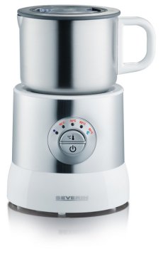 Severin SM 9685 montalatte e scaldalatte Automatico Argento, Bianco