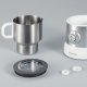 Severin SM 9685 montalatte e scaldalatte Automatico Argento, Bianco 5