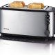 Severin AT 2509 tostapane 4 fetta/e 1400 W Stainless steel 2