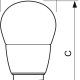 Philips Master LEDluster lampada LED Bianco caldo 2700 K 3,4 W E27 3