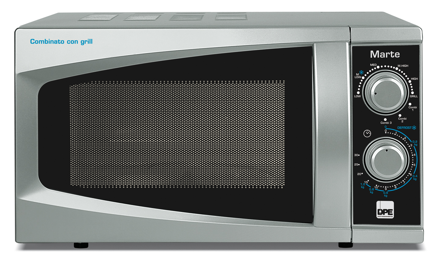 MARTE0276 - DPE Marte 20 L 900 W Argento - Forno microonde - Cottura cibi -  Negozi Elettronica Roma - Radionovelli