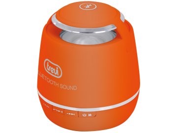 Trevi 0XP07109 altoparlante portatile e per feste Altoparlante portatile stereo Arancione 3 W