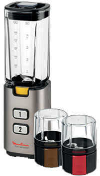 Moulinex LM142A frullatore 0,9 L Frullatore da tavolo 300 W Acciaio inox