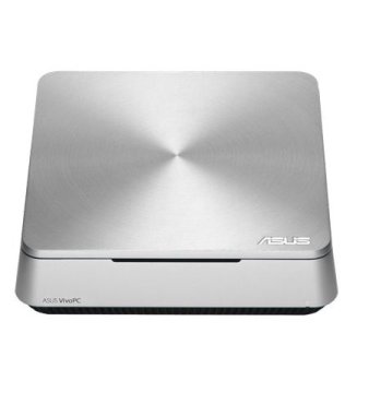 ASUS VivoPC VM42-S204Z Intel® Celeron® 2957U 4 GB DDR3L-SDRAM 128 GB SSD Windows 10 Mini PCI Mini PC Argento