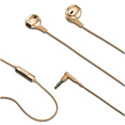 Celly NJOY35GD cuffia e auricolare Cablato In-ear Musica e Chiamate Oro