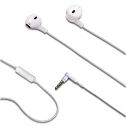 Celly NJOY35WH cuffia e auricolare Cablato In-ear Musica e Chiamate Bianco