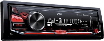JVC KD-X330BT Ricevitore multimediale per auto Nero Bluetooth