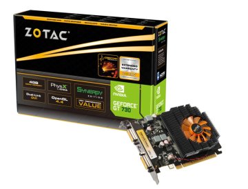 Zotac ZT-71109-10L scheda video NVIDIA GeForce GT 730 4 GB GDDR3