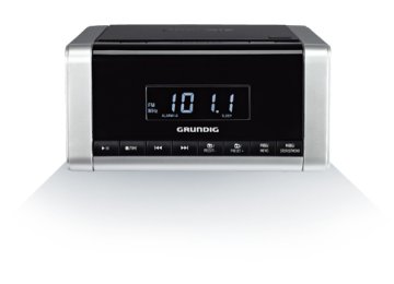 Grundig CCD 5690 PLL Digitale 1,5 W FM Nero, Argento Riproduzione MP3