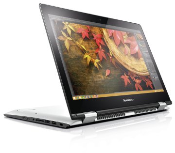 Lenovo Yoga 500-14IBD Intel® Core™ i3 i3-5005U Ibrido (2 in 1) 35,6 cm (14") Touch screen HD 4 GB DDR3L-SDRAM 500 GB HDD Wi-Fi 5 (802.11ac) Windows 10 Home Nero, Bianco