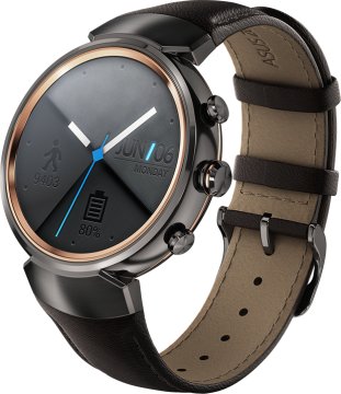 ASUS ZenWatch 3 WI503Q-1LDBR0002 3,53 cm (1.39") AMOLED Digitale 400 x 400 Pixel Touch screen Grigio Wi-Fi