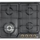 De’Longhi ANF 46 PRO piano cottura Antracite Da incasso 60 cm Gas 4 Fornello(i) 2