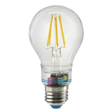 Beghelli Sorpresa Zafiro Lampadina a risparmio energetico Bianco caldo 2700 K 6 W E27