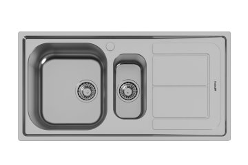 Foster Moon 97.1.5V.STD Lavello sottopiano Rettangolare Acciaio inox