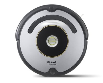 iRobot Roomba 615 aspirapolvere robot 0,6 L Senza sacchetto Nero, Argento