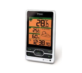 Oregon Scientific BAR206 stazione meteorologica digitale Nero, Argento LED Batteria