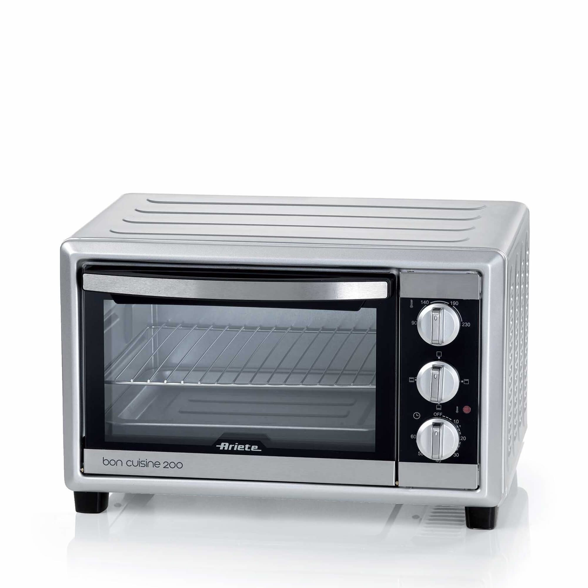 98111 - Ariete Bon Cuisine 200 20 L 1380 W Nero, Argento Grill - Fornetti  elettrici - Cottura cibi - Negozi Elettronica Roma - Radionovelli