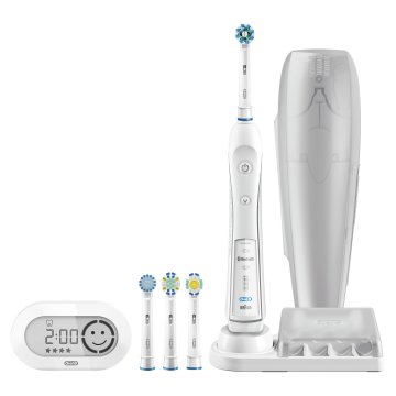 Oral-B 80268408 spazzolino elettrico Adulto Spazzolino rotante-oscillante Bianco
