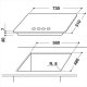 Whirlpool GMR 7541/IXL piano cottura Acciaio inox Da incasso Gas 5 Fornello(i) 3