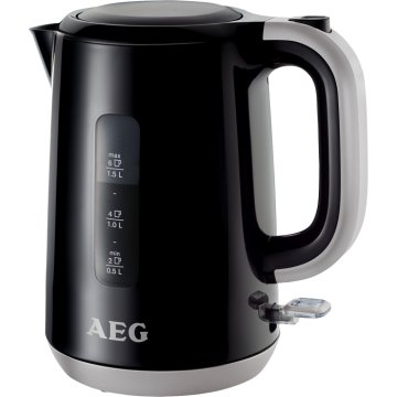 AEG EWA3700 bollitore elettrico 1,5 L 3000 W Nero, Grigio