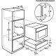 AEG KDE911422B cassetti e armadi riscaldati 23,5 L 6 coperti 430 W Nero 6