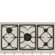 Smeg SRV896AVOGH piano cottura Crema Da incasso Gas 5 Fornello(i) 2