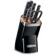 KitchenAid KKFMA07OB posata da cucina e set di coltelli 7 pz Set di coltelli/coltelleria con ceppo 2