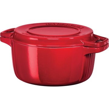 KitchenAid KCPI60CRER casseruola per arrosto Ghisa