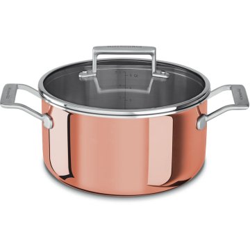 KitchenAid KC2P60LCCP pentola 5 L Rame Alluminio, Rame, Acciaio inox
