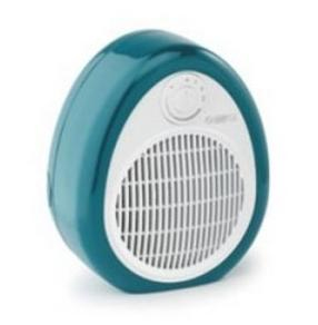 Olimpia Splendid 99612 stufetta elettrica Turchese, Bianco 2000 W Riscaldatore ambiente elettrico con ventilatore
