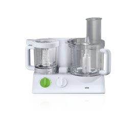 Braun FX 3030 robot da cucina 600 W 2 L Verde, Bianco